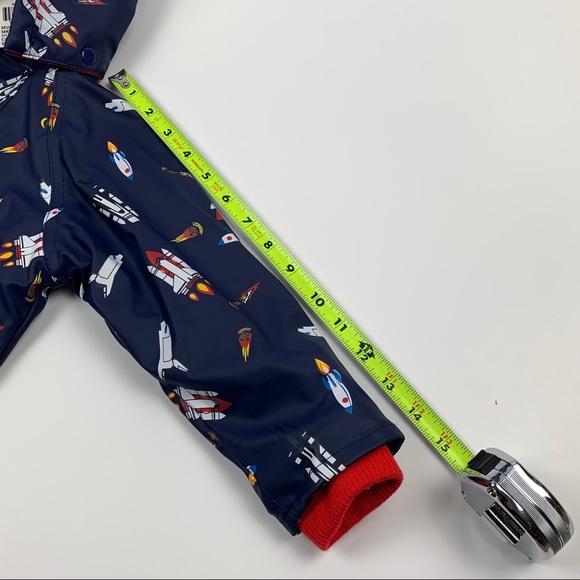 NWT Korango Rain Jacket Rocket Spaceship size 1Y - Picture 5 of 6